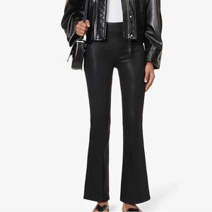 Frame denim Black Frame High Rise Flare Jean Black Pants size 2